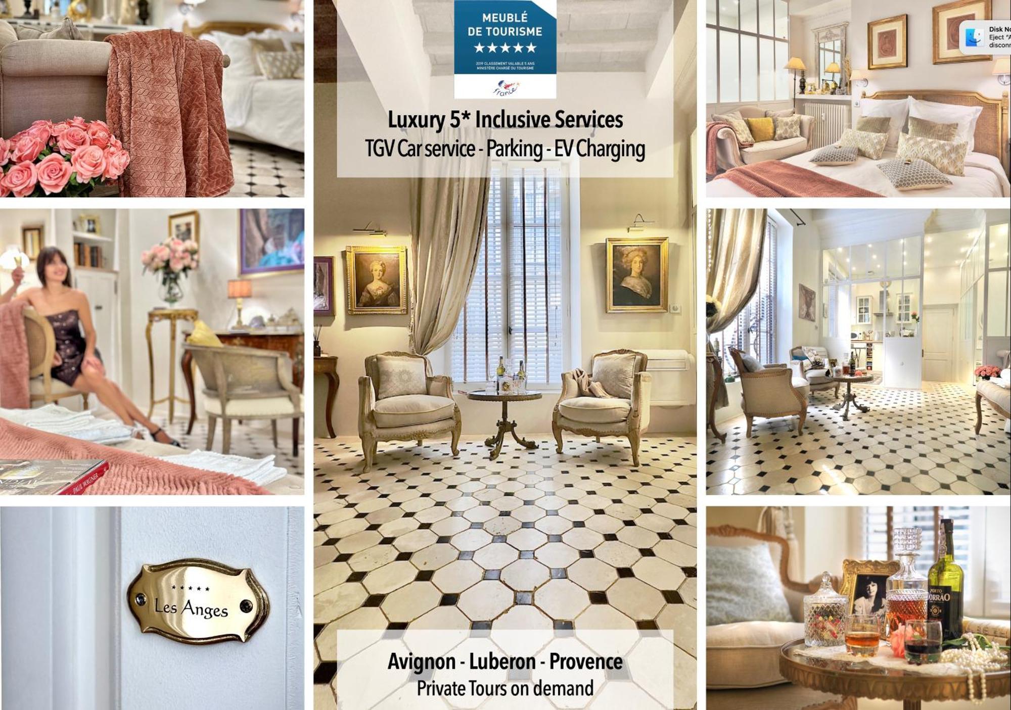 Les Anges Deluxe Avignon - Exclusive Luxury Home Exterior foto